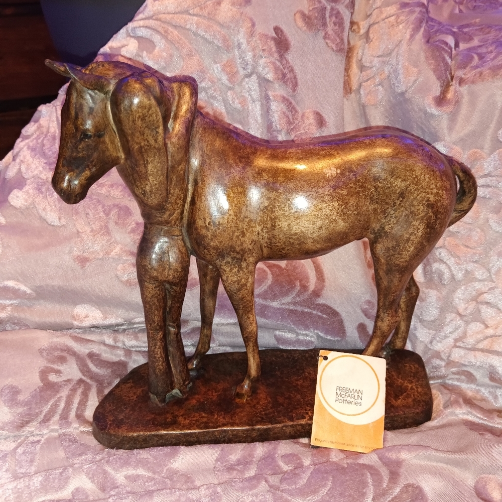 Freeman McFarlin horse statue